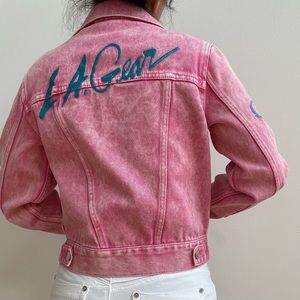 Pink Denim Jacket L.A. Gear